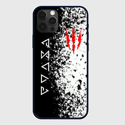 Чехол для iPhone 12 Pro THE WITCHER, цвет: 3D-черный