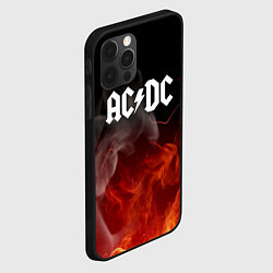 Чехол для iPhone 12 Pro AC DC, цвет: 3D-черный — фото 2