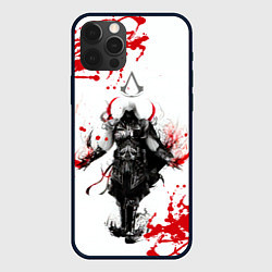 Чехол для iPhone 12 Pro Assassins Creed, цвет: 3D-черный