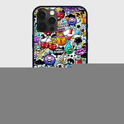 Чехол для iPhone 12 Pro Stickerboom, цвет: 3D-черный