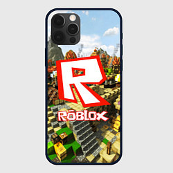 Чехол для iPhone 12 Pro ROBLOX, цвет: 3D-черный