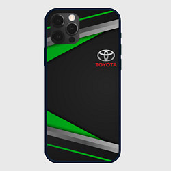 Чехол для iPhone 12 Pro TOYOTA, цвет: 3D-черный