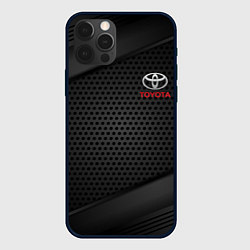 Чехол для iPhone 12 Pro TOYOTA, цвет: 3D-черный