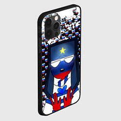 Чехол для iPhone 12 Pro CountryHumans, цвет: 3D-черный — фото 2