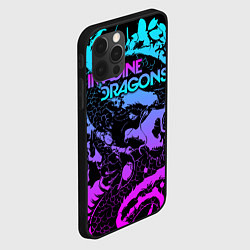 Чехол для iPhone 12 Pro Imagine Dragons, цвет: 3D-черный — фото 2