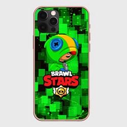 Чехол iPhone 12 Pro BRAWL STARS LEON