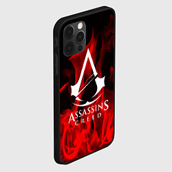 Чехол для iPhone 12 Pro ASSASSINS CREED, цвет: 3D-черный — фото 2