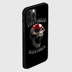 Чехол для iPhone 12 Pro Five Finger Death Punch, цвет: 3D-черный — фото 2