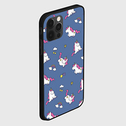 Чехол для iPhone 12 Pro Сон единорога, цвет: 3D-черный — фото 2