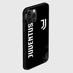 Чехол для iPhone 12 Pro JUVENTUS, цвет: 3D-черный — фото 2