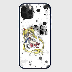 Чехол для iPhone 12 Pro Sailor Moon We can do it!, цвет: 3D-черный