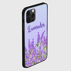 Чехол для iPhone 12 Pro Lavander, цвет: 3D-черный — фото 2