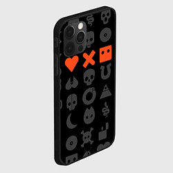 Чехол для iPhone 12 Pro LOVE DEATH ROBOTS LDR, цвет: 3D-черный — фото 2