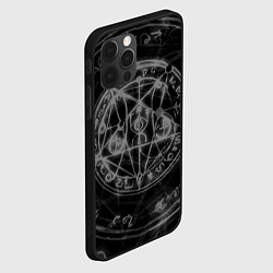 Чехол для iPhone 12 Pro ПЕНТАГРАММА,, цвет: 3D-черный — фото 2