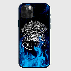 Чехол для iPhone 12 Pro QUEEN, цвет: 3D-черный