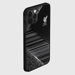 Чехол для iPhone 12 Pro Liverpool F C, цвет: 3D-черный — фото 2