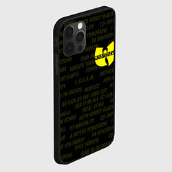 Чехол для iPhone 12 Pro WU-TANG CLAN, цвет: 3D-черный — фото 2