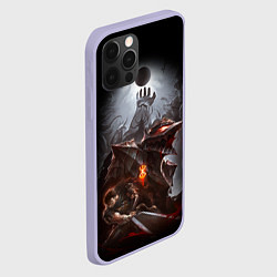 Чехол для iPhone 12 Pro BERSERK, цвет: 3D-светло-сиреневый — фото 2