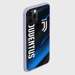 Чехол для iPhone 12 Pro JUVENTUS, цвет: 3D-светло-сиреневый — фото 2