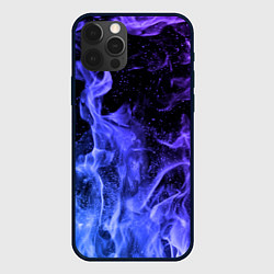 Чехол для iPhone 12 Pro ОГОНЬ, цвет: 3D-черный