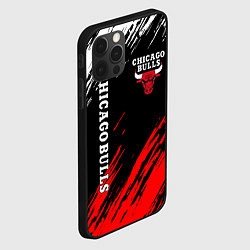 Чехол для iPhone 12 Pro CHICAGO BULLS, цвет: 3D-черный — фото 2