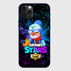 Чехол для iPhone 12 Pro BRAWL STARS GALE, цвет: 3D-черный