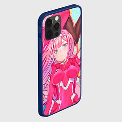 Чехол для iPhone 12 Pro DARLING IN THE FRANXX, цвет: 3D-тёмно-синий — фото 2