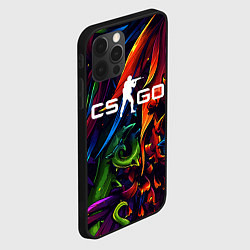 Чехол для iPhone 12 Pro CS GO, цвет: 3D-черный — фото 2