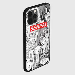 Чехол для iPhone 12 Pro SENPAI, цвет: 3D-черный — фото 2