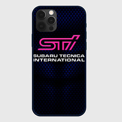 Чехол для iPhone 12 Pro SUBARU STI Z, цвет: 3D-черный