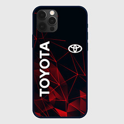 Чехол для iPhone 12 Pro TOYOTA, цвет: 3D-черный