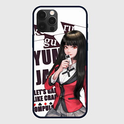 Чехол для iPhone 12 Pro Kakegurui, цвет: 3D-черный