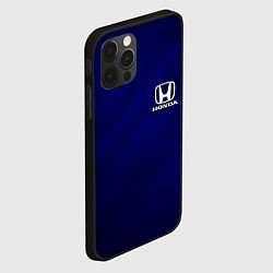 Чехол для iPhone 12 Pro HONDA, цвет: 3D-черный — фото 2