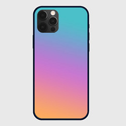 Чехол для iPhone 12 Pro Градиент, цвет: 3D-черный