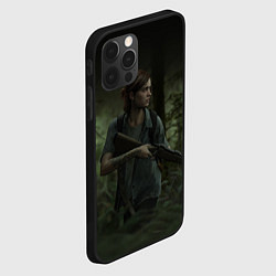Чехол для iPhone 12 Pro THE LAST OF US 2 ЭЛЛИ, цвет: 3D-черный — фото 2
