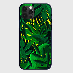 Чехол для iPhone 12 Pro В джунглях, цвет: 3D-черный