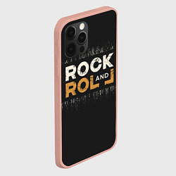 Чехол для iPhone 12 Pro Rock and Roll Z, цвет: 3D-светло-розовый — фото 2