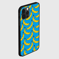 Чехол для iPhone 12 Pro Go Bananas, цвет: 3D-черный — фото 2