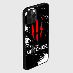 Чехол для iPhone 12 Pro The Witcher, цвет: 3D-черный — фото 2