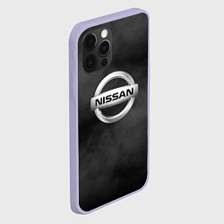 Чехол для iPhone 12 Pro NISSAN, цвет: 3D-светло-сиреневый — фото 2