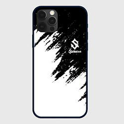 Чехол для iPhone 12 Pro Sabaton, цвет: 3D-черный