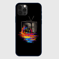 Чехол для iPhone 12 Pro Треш, цвет: 3D-черный