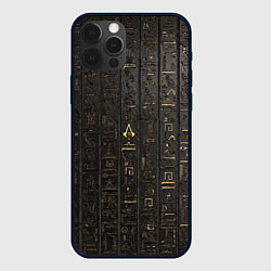 Чехол для iPhone 12 Pro ASSASSINS CREED:ORIGINS, цвет: 3D-черный