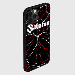 Чехол для iPhone 12 Pro Sabaton, цвет: 3D-черный — фото 2