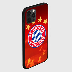 Чехол для iPhone 12 Pro BAYERN MUNCHEN, цвет: 3D-черный — фото 2