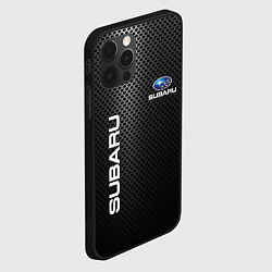 Чехол для iPhone 12 Pro SUBARU, цвет: 3D-черный — фото 2