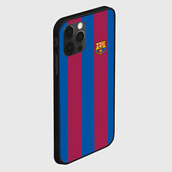 Чехол для iPhone 12 Pro FC Barcelona 2021, цвет: 3D-черный — фото 2