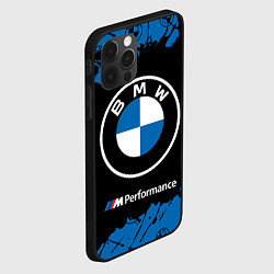 Чехол для iPhone 12 Pro BMW БМВ, цвет: 3D-черный — фото 2