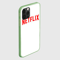 Чехол для iPhone 12 Pro NETFLIX, цвет: 3D-салатовый — фото 2