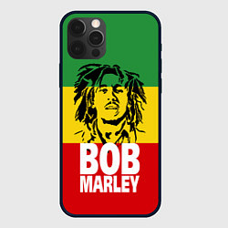 Чехол для iPhone 12 Pro Bob Marley, цвет: 3D-черный